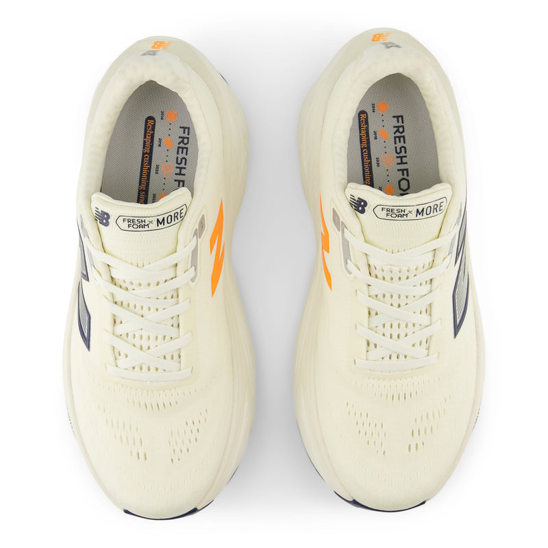 Men's Fresh Foam X More v5 (CF - Angora/Sea Salt/Hot Mango/NB Navy)