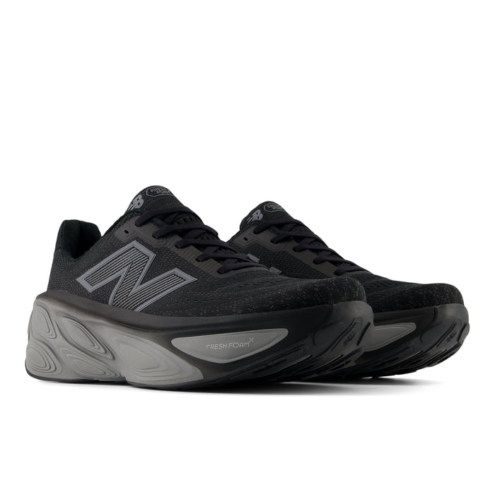 Men's Fresh Foam X More v5 (LK - Black/Linen/Silver Metallic)