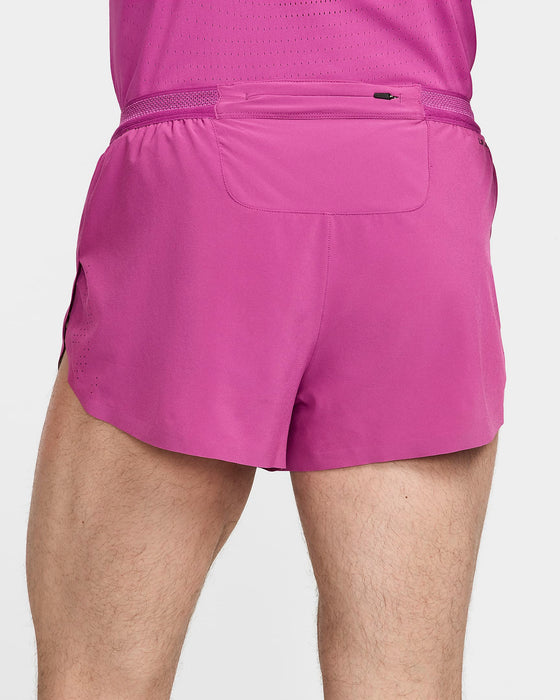 Men's Aeroswift Dri-FIT ADV 2" Brief-Lined Running Shorts (518 - Hot Fuchsia/Black)