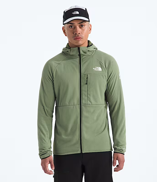 Men's Summit FUTUREFLEECE™ Full Zip Hoodie (BO9 - Bark Mist) — TC