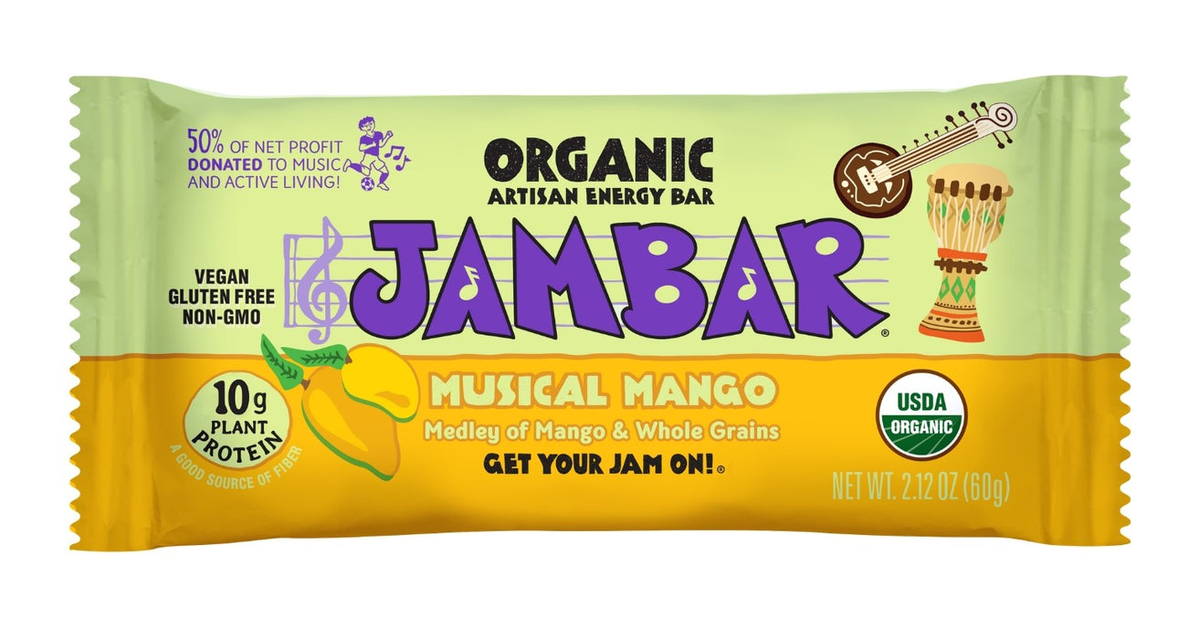 JAMBAR Organic Energy Bars