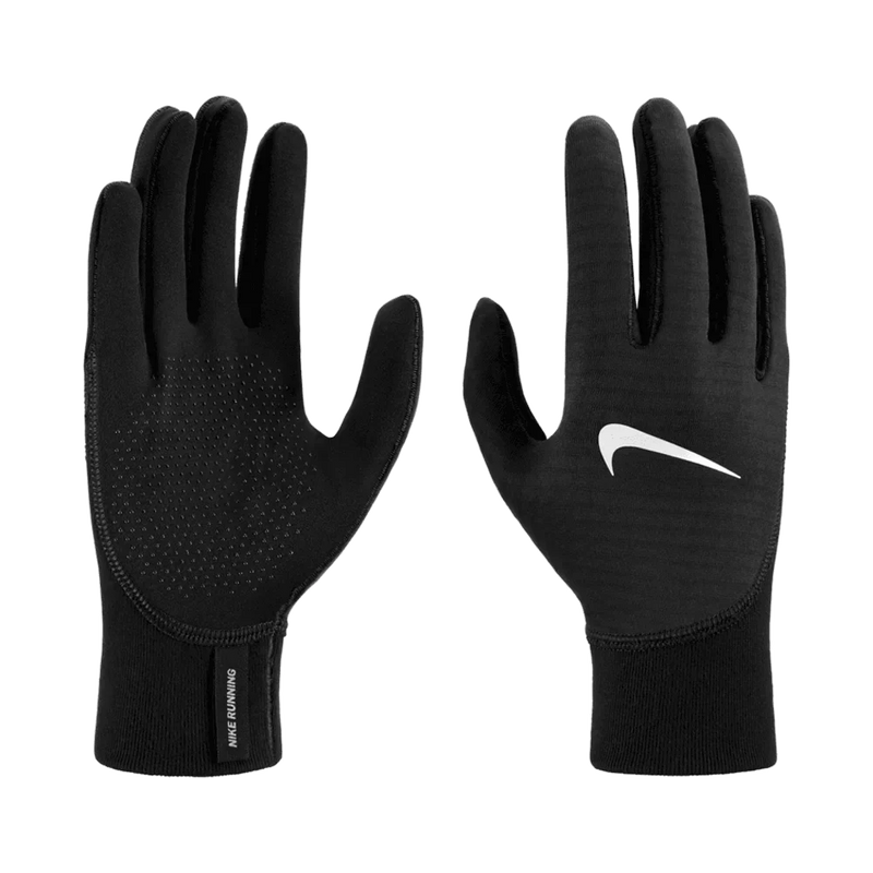 Men's Nike Therma-Fit Pacer Sphere Running Gloves (Black/Black/Silver)