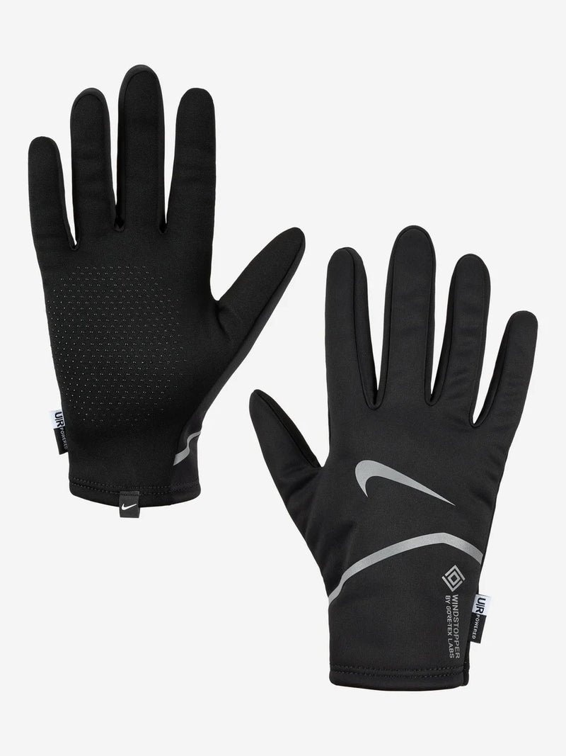 Nike Therma-Fit Gore-Tex Running Gloves (Black/Silver)