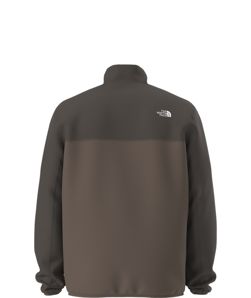 Men's Yumiori ¼ Zip - Dark Chestnut/Smokey Brown