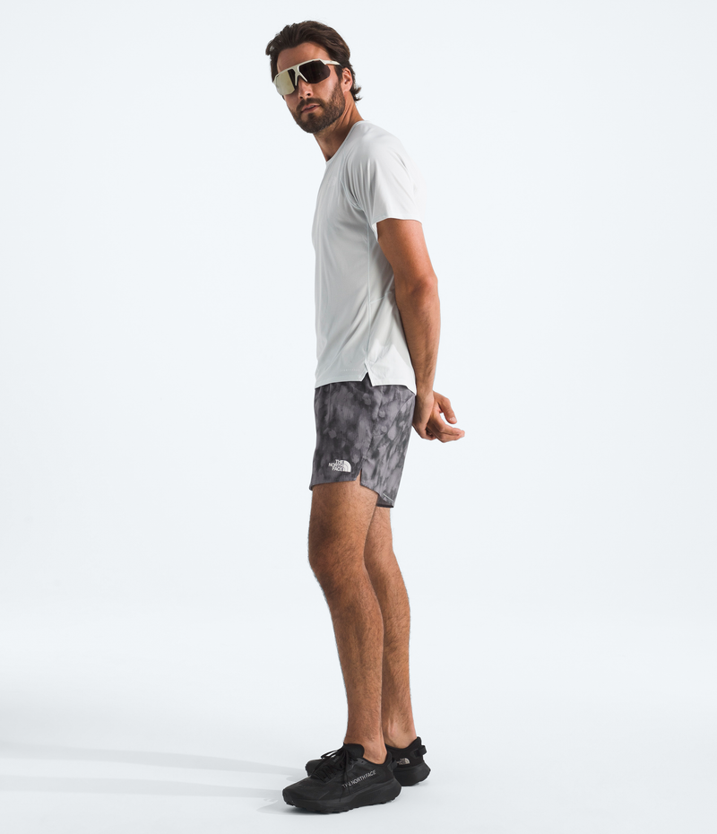 Men's Sunriser Short 5"—Print (JX8 - Transcendent Grey Diffused Nature Print)