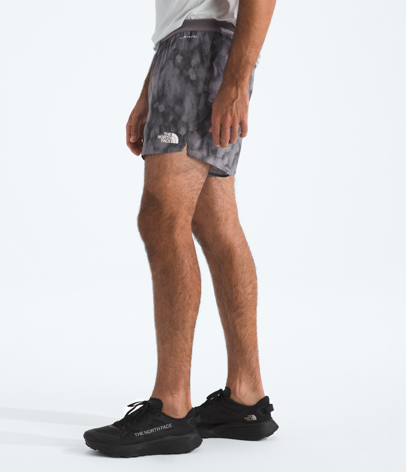 Men's Sunriser Short 5"—Print (JX8 - Transcendent Grey Diffused Nature Print)