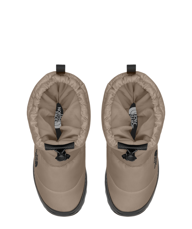 Nuptse Traction Bootie (DHO - Mushroom Grey/TNF Black)