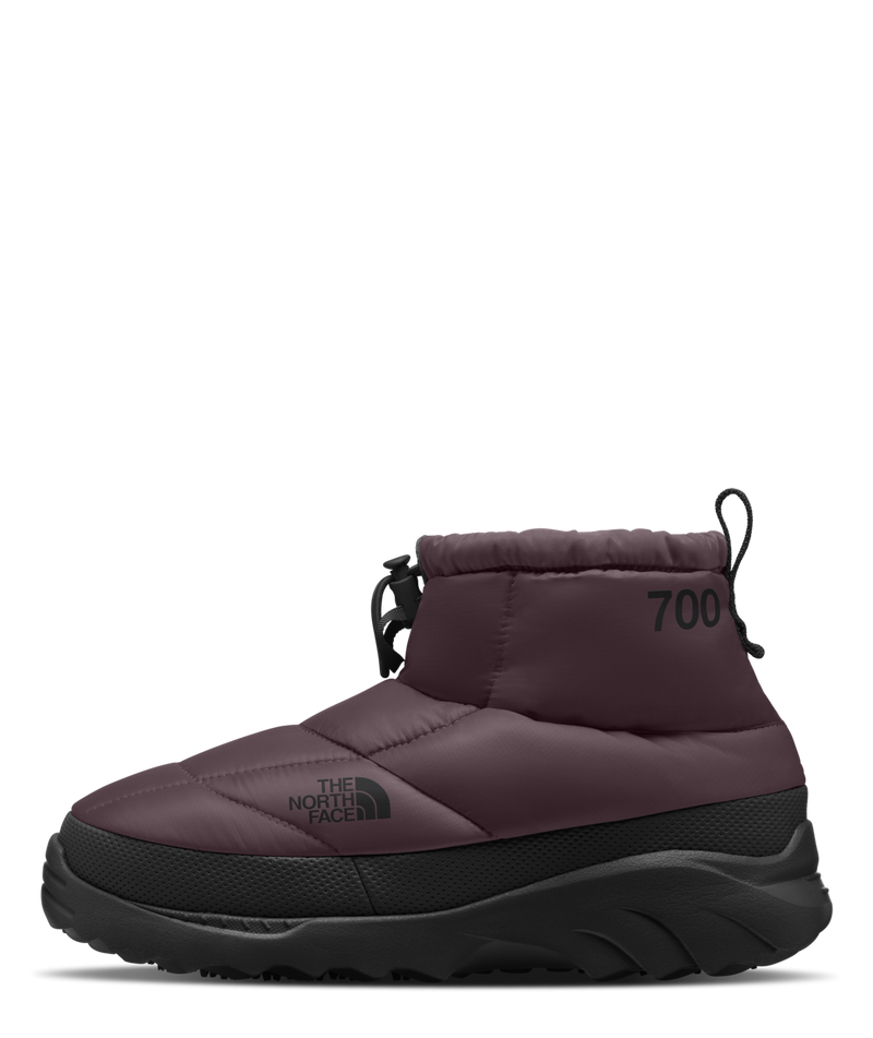 Nuptse Traction Chukka (051 - Deep Burgundy/TNF Black)