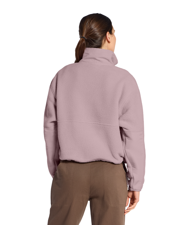 Women's Yumiori Off Peak ½ Zip Jacket - Metal Pink