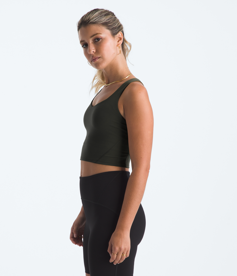 Women's Jaida Long Line Bra (21L - New Taupe Green)