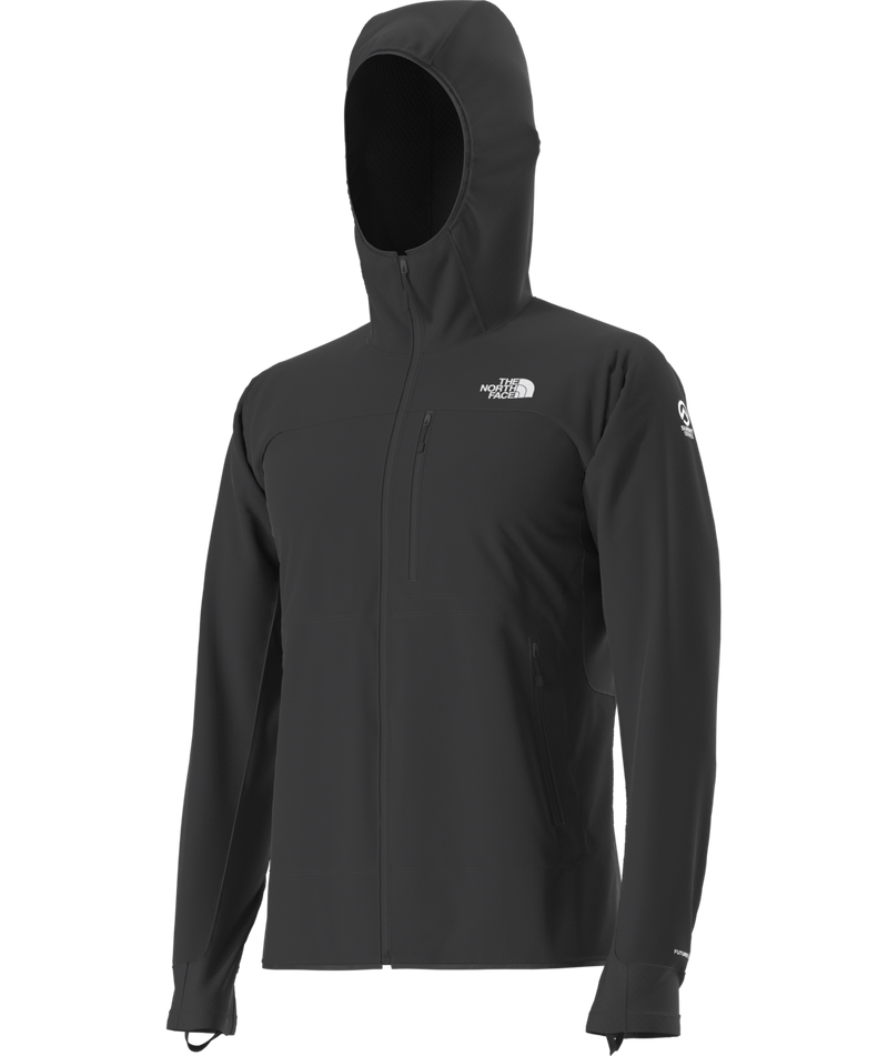 Men's Summit Series FUTUREFLEECE™ Overlay Hoodie - TNF Black