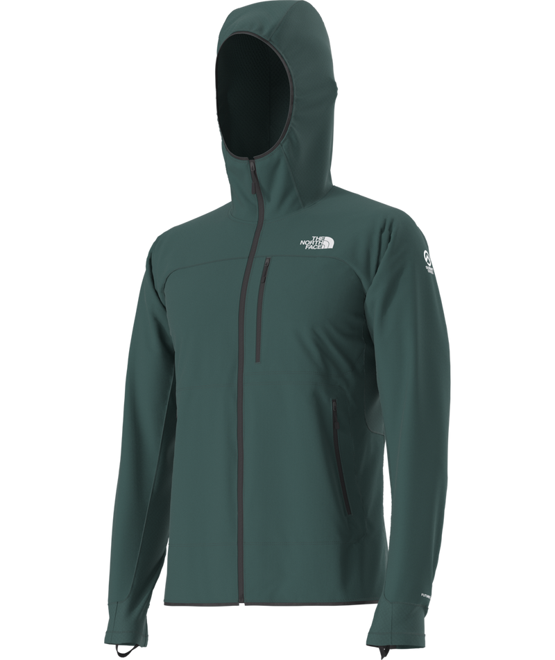 Men's Summit Series FUTUREFLEECE™ Overlay Hoodie - Pacific Teal