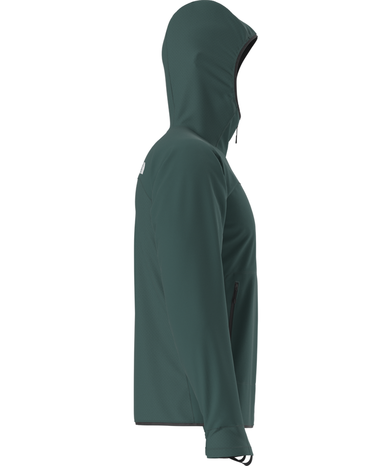 Men's Summit Series FUTUREFLEECE™ Overlay Hoodie - Pacific Teal