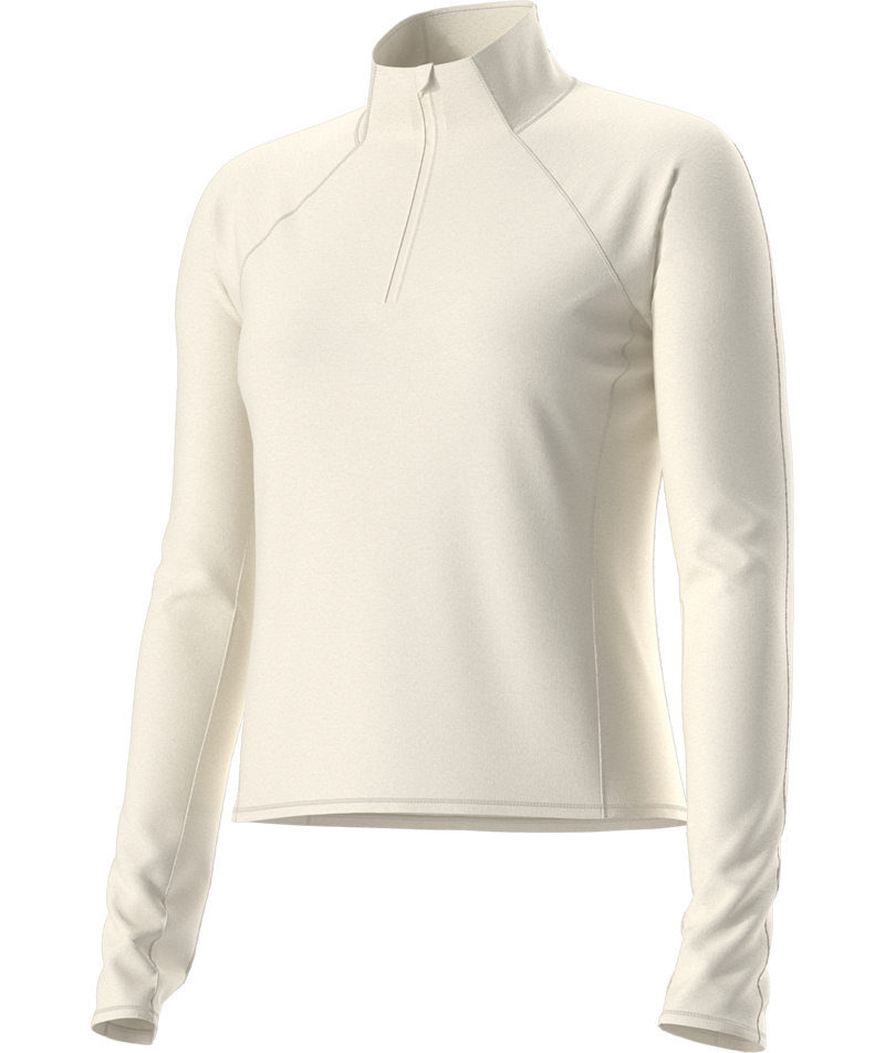 Women's Jaida ¼ Zip - White Dune/Light Heather
