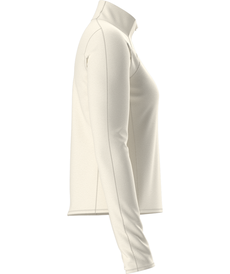 Women's Jaida ¼ Zip - White Dune/Light Heather