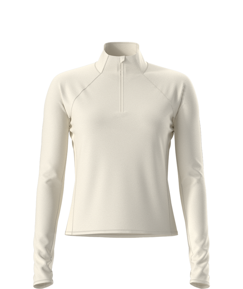 Women's Jaida ¼ Zip - White Dune/Light Heather