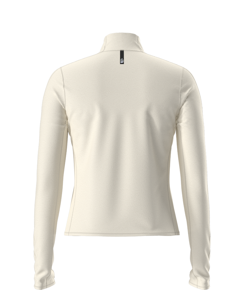 Women's Jaida ¼ Zip - White Dune/Light Heather