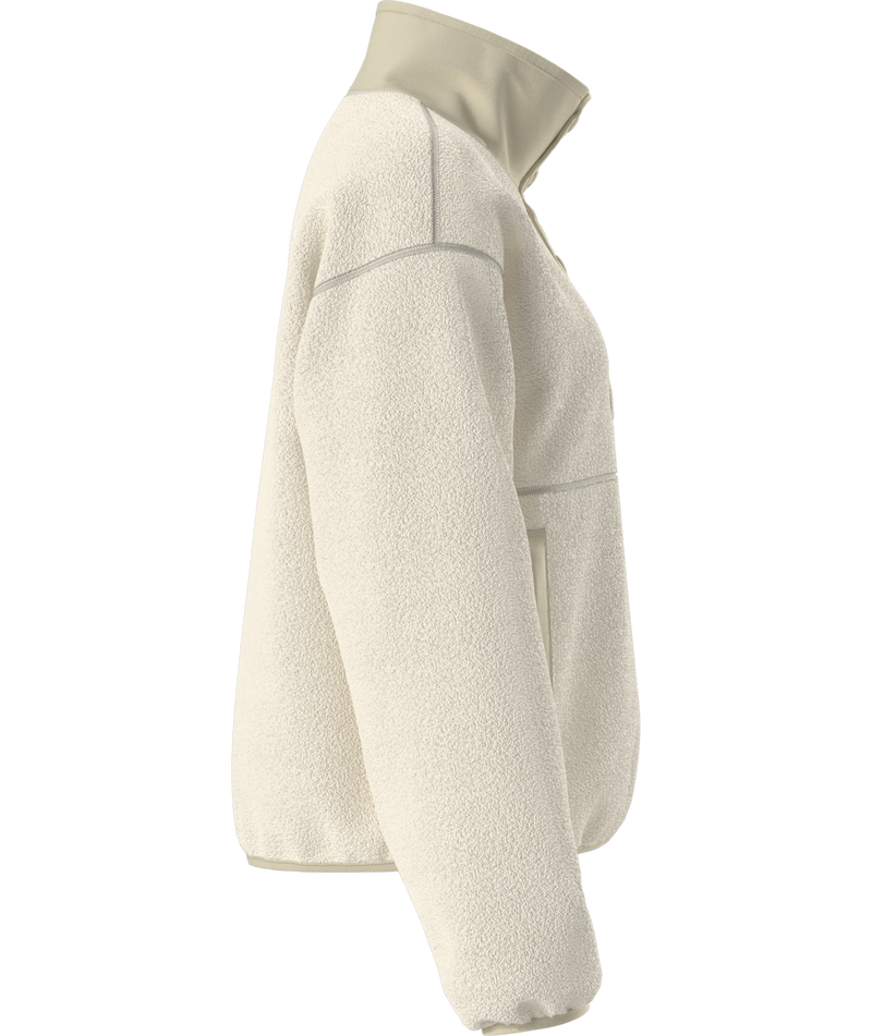Women's Cragmont ½ Snap Fleece Jacket - White Dune/Desert Stone