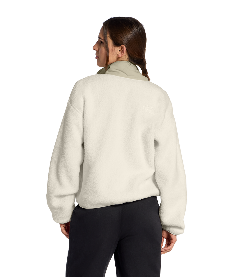 Women's Cragmont ½ Snap Fleece Jacket - White Dune/Desert Stone