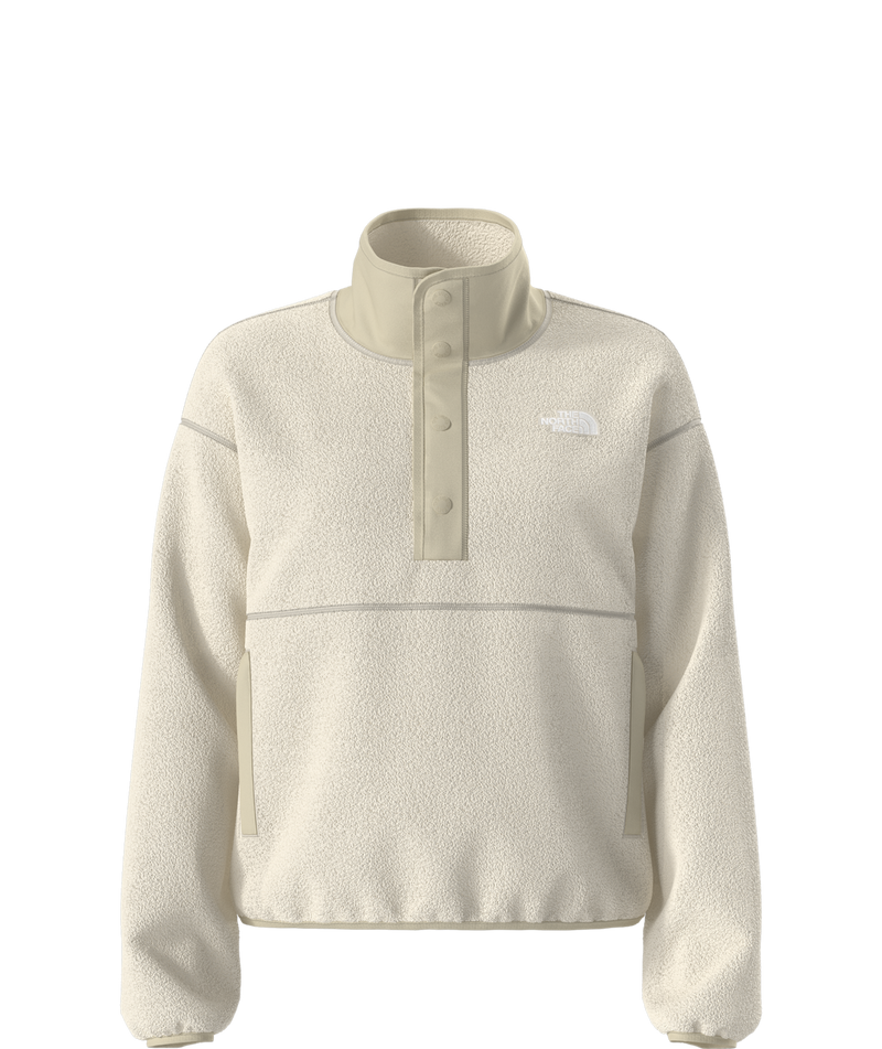 Women's Cragmont ½ Snap Fleece Jacket - White Dune/Desert Stone