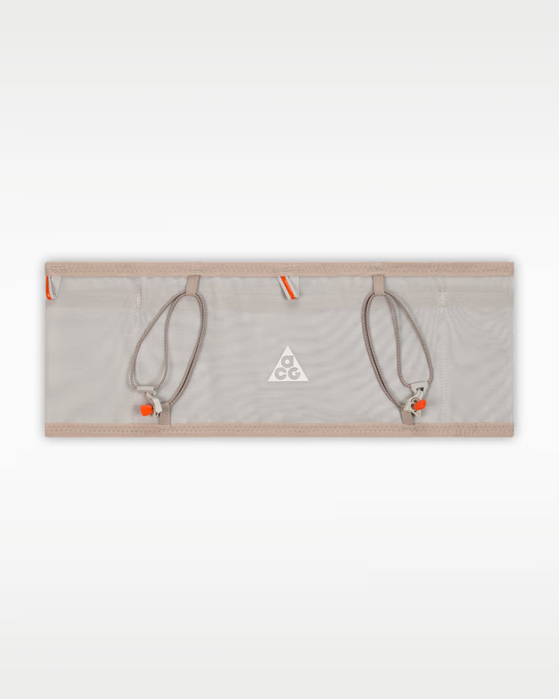 Unisex Nike ACG "GOAT" Trail Running Belt (039 - Grey Fog/Safety Orange/Summit White)