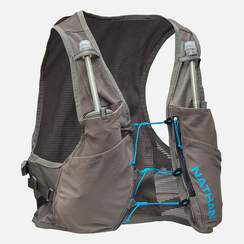 Pinnacle Breeze 4 Liter Hydration Race Vest (Charcoal/Electric)