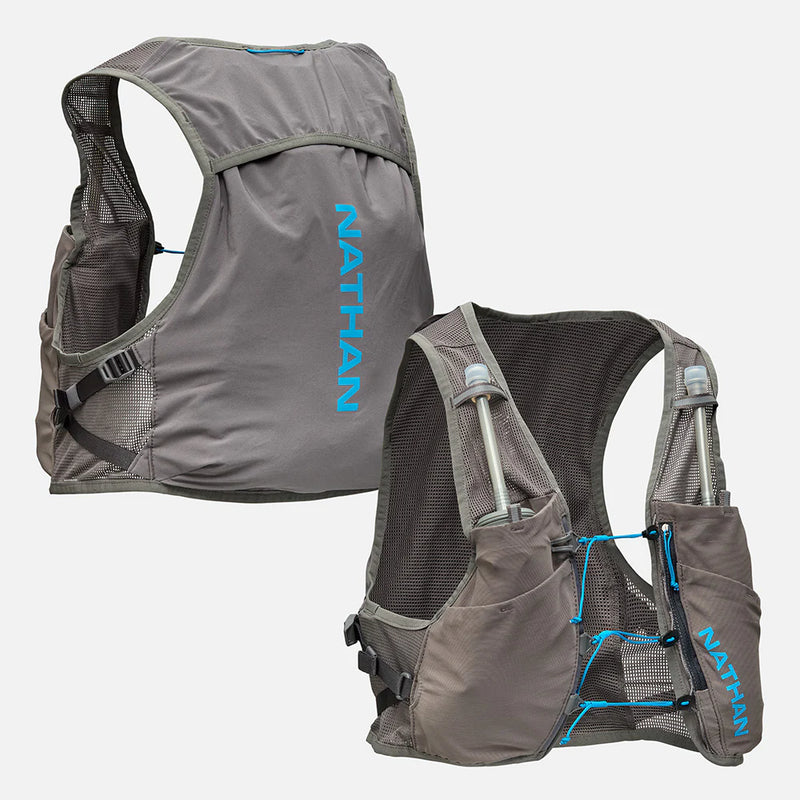 Pinnacle Breeze 4 Liter Hydration Race Vest (Charcoal/Electric)