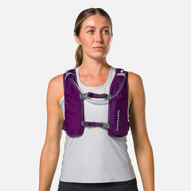 QuickStart 3.0 4 Liter Hydration Pack (Imperial Purple/Reflective Silver)