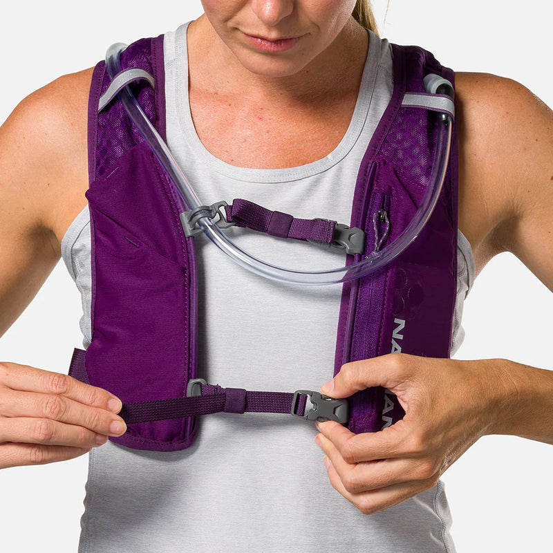 QuickStart 3.0 4 Liter Hydration Pack (Imperial Purple/Reflective Silver)