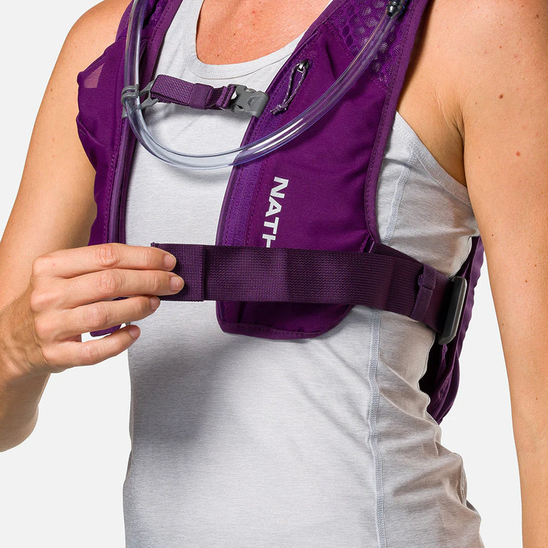 QuickStart 3.0 4 Liter Hydration Pack (Imperial Purple/Reflective Silver)