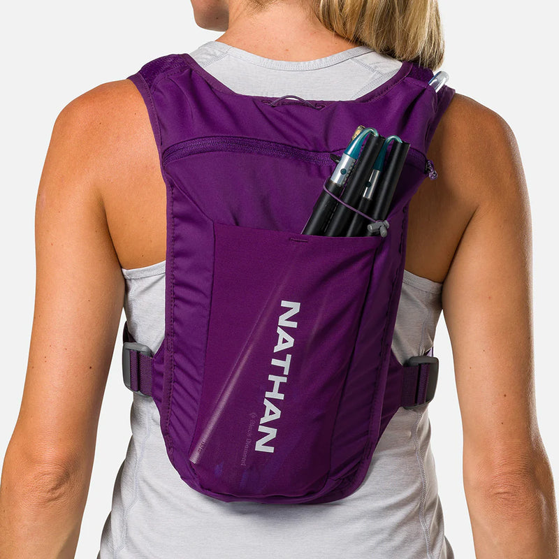 QuickStart 3.0 4 Liter Hydration Pack (Imperial Purple/Reflective Silver)