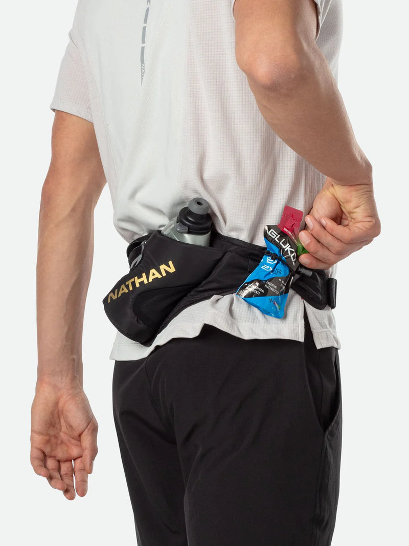 Peak Hydration Waist Pack (Black/Gold)