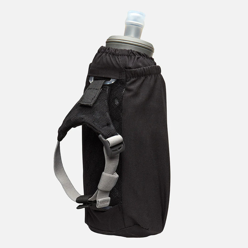 Pinnacle Soft Flask Insulated Handheld 18oz (Black/Reflective Silver)