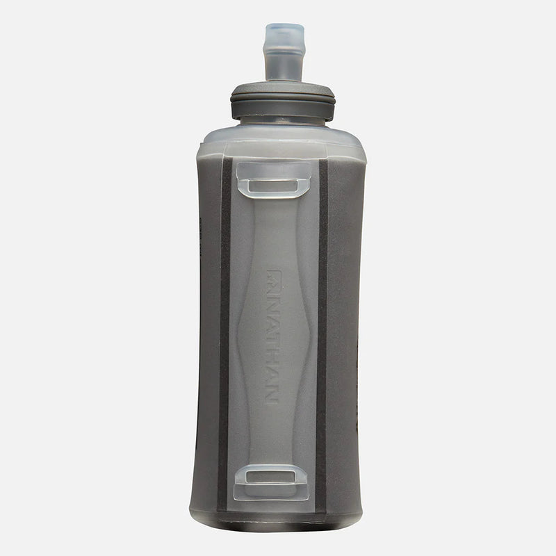 Pinnacle Soft Flask Insulated Handheld 18oz (Black/Reflective Silver)