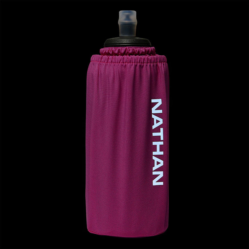 Pinnacle Soft Flask Insulated Handheld 18oz (Fuchsia/Reflective Silver)