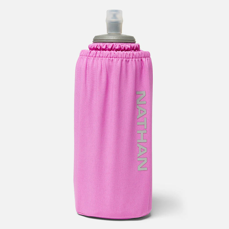 Pinnacle Soft Flask Insulated Handheld 18oz (Fuchsia/Reflective Silver)