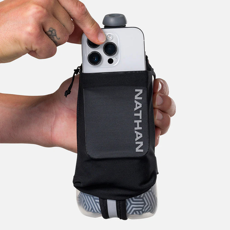 SpeedDraw 2 Insulated Flask 18oz (Black/Reflective Silver)