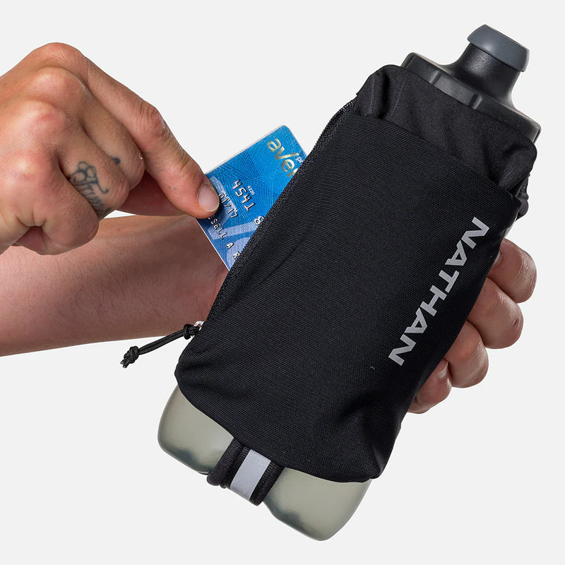 SpeedDraw 2 Flask 22oz (Black/Reflective Silver)