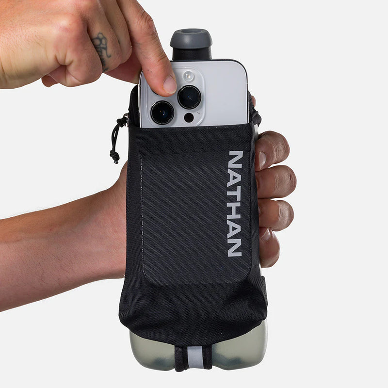 SpeedDraw 2 Flask 22oz (Black/Reflective Silver)