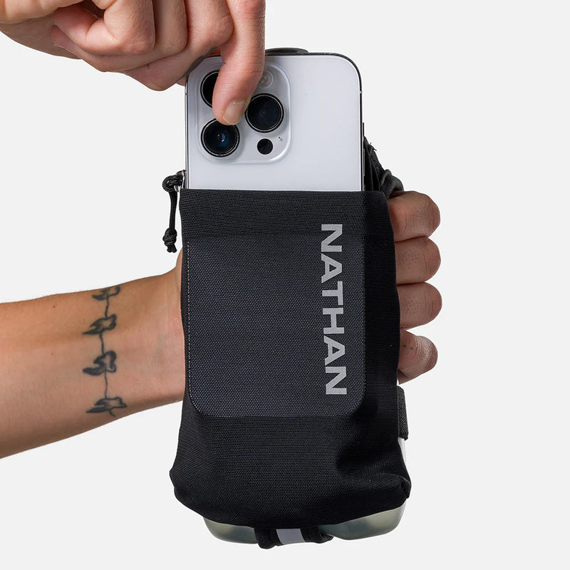 SpeedDraw 2 Flask 18oz (Black/Reflective Silver)