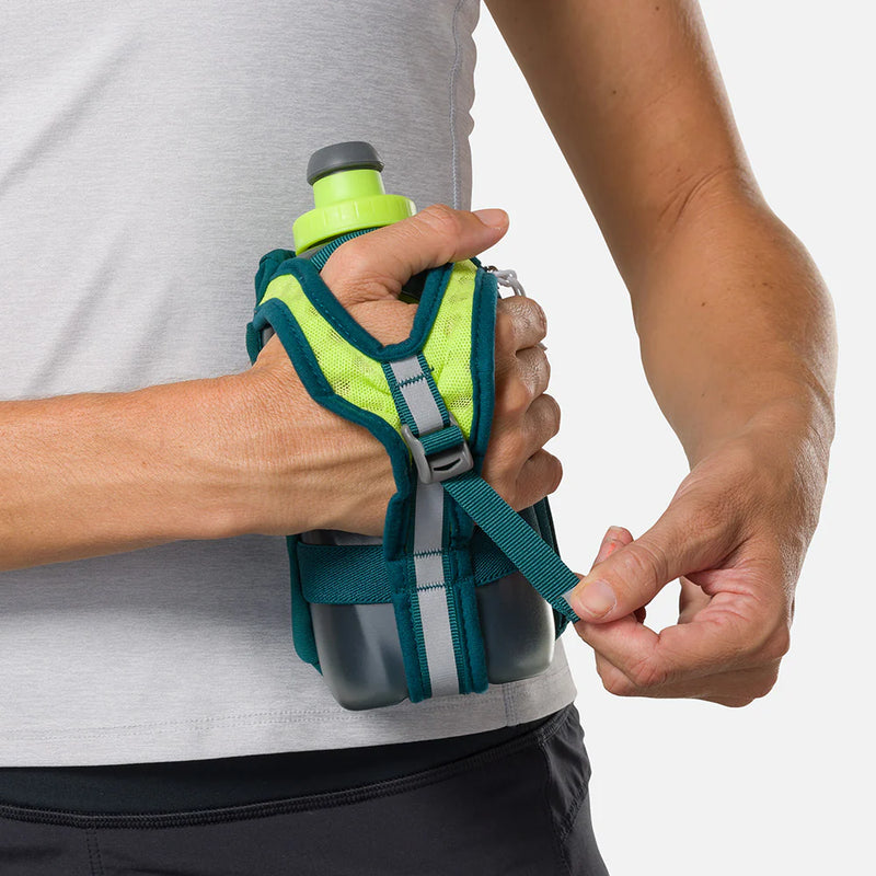 SpeedDraw 2 Flask 18oz (Deep Teal/Reflective Silver)