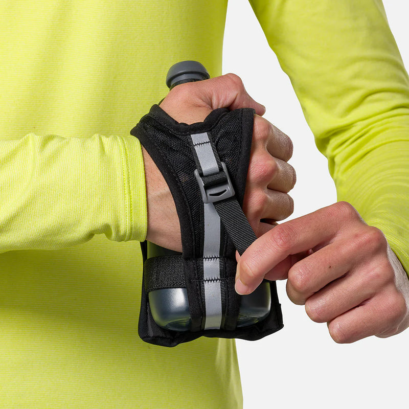 SpeedDraw 2 Flask 12oz (Black/Reflective Silver)