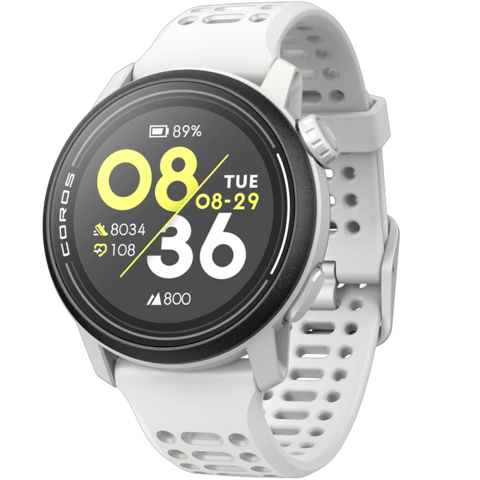 Coros Pace 2 42mm White with Silicone Band