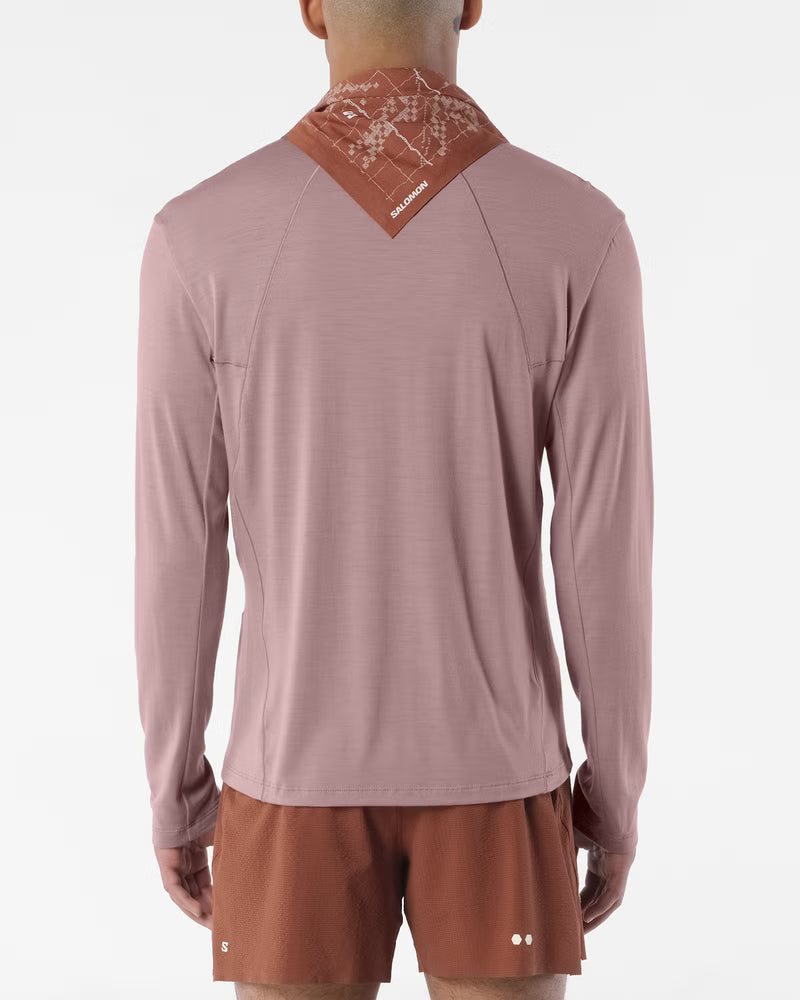 Men's Sense Merino LS Tee (Antler)