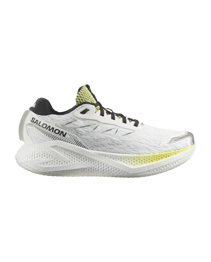 Men's Aero Glide 4 (White/Sunny Lime/Black)