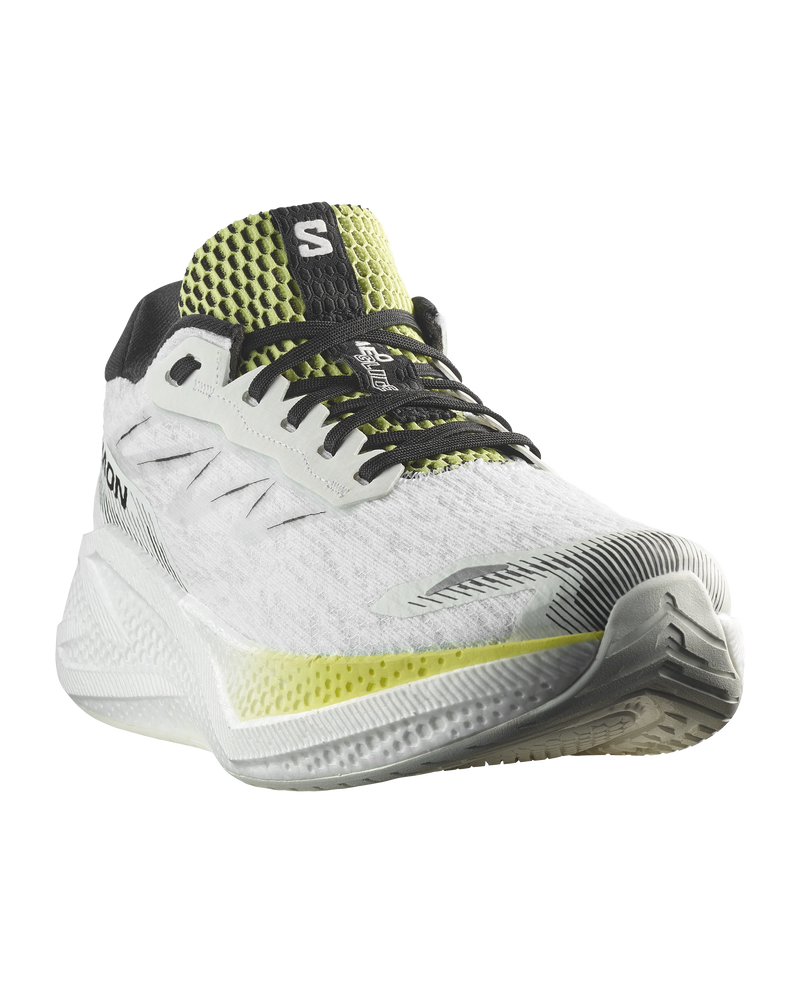 Men's Aero Glide 4 (White/Sunny Lime/Black)