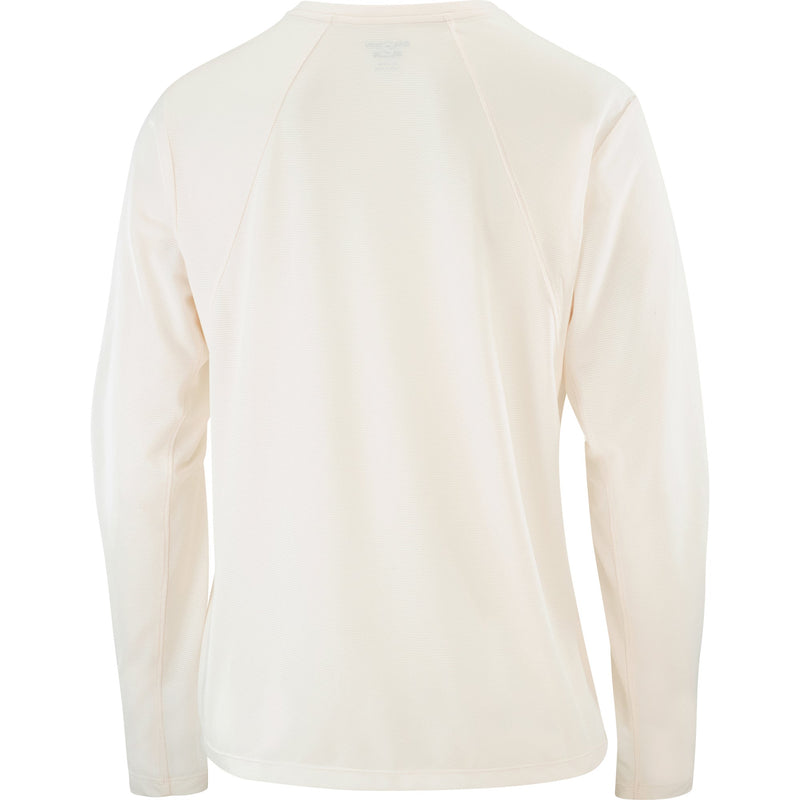 Women's Shakeout Core Long Sleeve Tee (Whisper White)