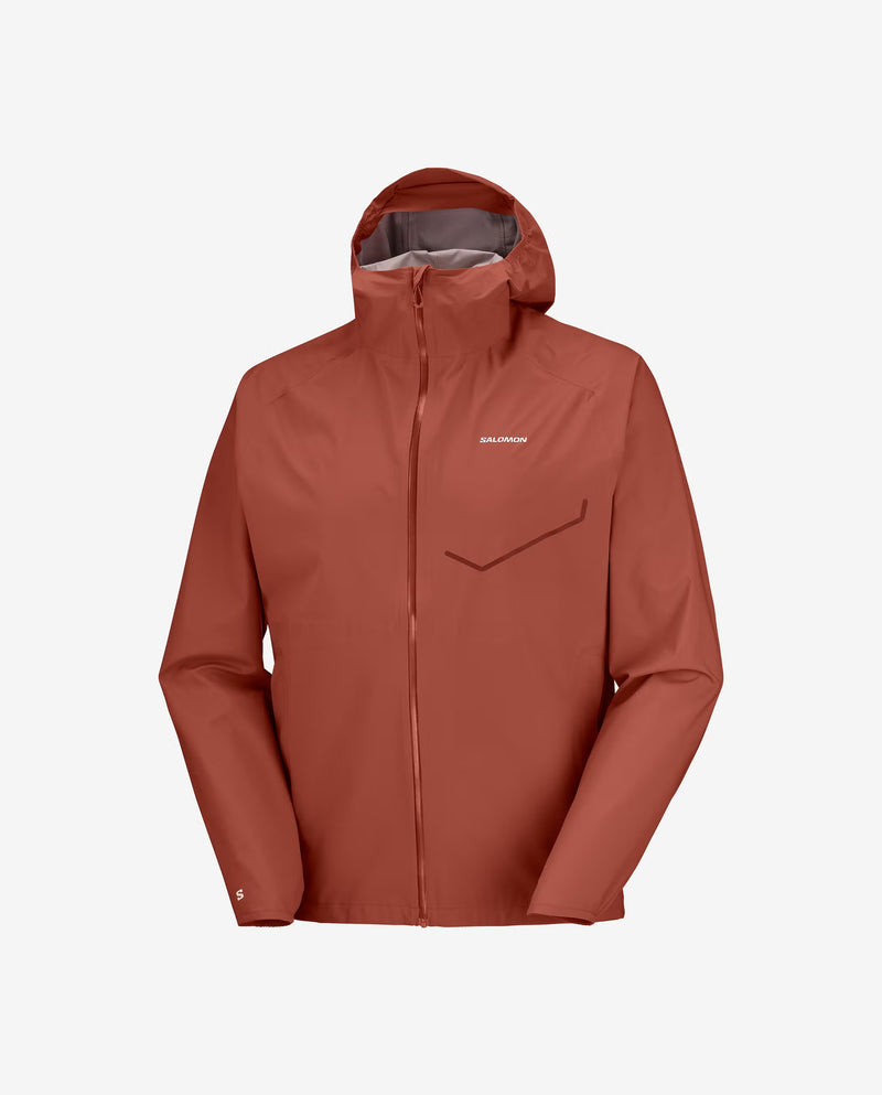 Men's Bonatti Waterproof Jacket (Burnt Umber)