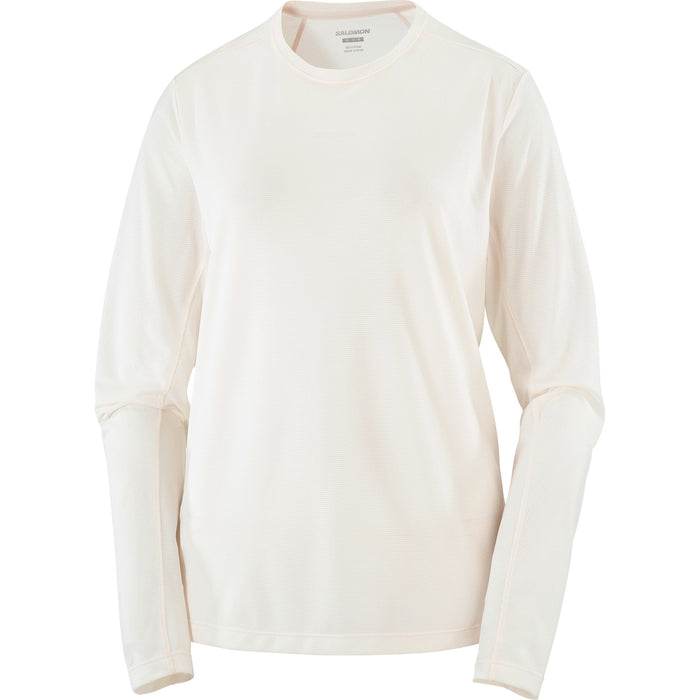 Women's Shakeout Core Long Sleeve Tee (Whisper White)