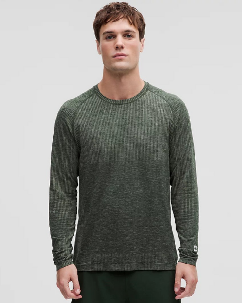 Men's Metal Vent Tech Long Sleeve (Honeydew/Rainforest Green)